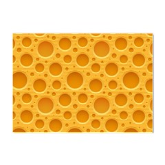 Cheese Texture Food Textures Crystal Sticker (a4)