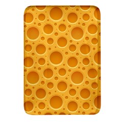 Cheese Texture Food Textures Rectangular Glass Fridge Magnet (4 Pack) by nateshop