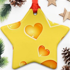 Cheese Texture, Macro, Food Textures, Slices Of Cheese Star Ornament (two Sides) by nateshop