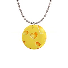 Cheese Texture, Macro, Food Textures, Slices Of Cheese 1  Button Necklace