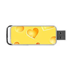 Cheese Texture, Macro, Food Textures, Slices Of Cheese Portable Usb Flash (one Side) by nateshop