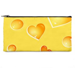 Cheese Texture, Macro, Food Textures, Slices Of Cheese Pencil Case by nateshop