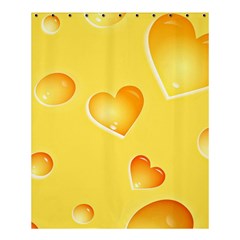 Cheese Texture, Macro, Food Textures, Slices Of Cheese Shower Curtain 60  X 72  (medium)  by nateshop