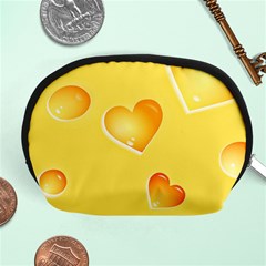 Cheese Texture, Macro, Food Textures, Slices Of Cheese Accessory Pouch (medium) by nateshop