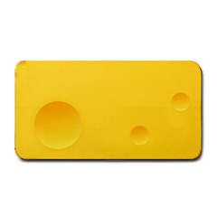 Cheese Texture, Yellow Backgronds, Food Textures, Slices Of Cheese Medium Bar Mat by nateshop