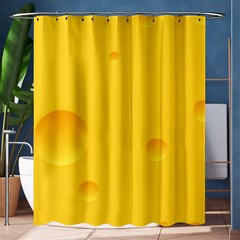 Cheese Texture, Yellow Backgronds, Food Textures, Slices Of Cheese Shower Curtain 60  X 72  (medium)  by nateshop