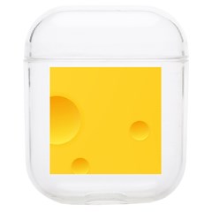 Cheese Texture, Yellow Backgronds, Food Textures, Slices Of Cheese Soft Tpu Airpods 1/2 Case by nateshop