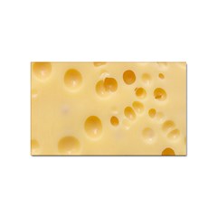 Cheese Texture, Yellow Cheese Background Sticker Rectangular (10 Pack) by nateshop