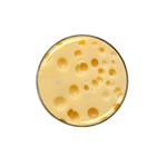 Cheese Texture, Yellow Cheese Background Hat Clip Ball Marker (10 pack) Front