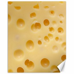 Cheese Texture, Yellow Cheese Background Canvas 16  X 20  by nateshop