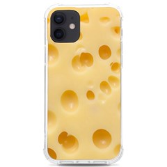 Cheese Texture, Yellow Cheese Background Iphone 12/12 Pro Tpu Uv Print Case by nateshop