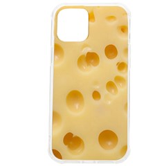 Cheese Texture, Yellow Cheese Background Iphone 12 Pro Max Tpu Uv Print Case by nateshop