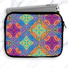 Colorful Floral Ornament, Floral Patterns Apple Ipad 2/3/4 Zipper Cases by nateshop