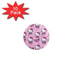 Cute Hello Kitty Collage, Cute Hello Kitty 1  Mini Magnet (10 Pack)  by nateshop