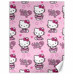 Cute Hello Kitty Collage, Cute Hello Kitty Canvas 18  X 24  by nateshop