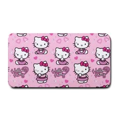 Cute Hello Kitty Collage, Cute Hello Kitty Medium Bar Mat by nateshop