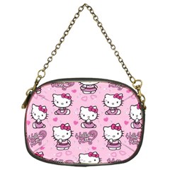 Cute Hello Kitty Collage, Cute Hello Kitty Chain Purse (one Side) by nateshop