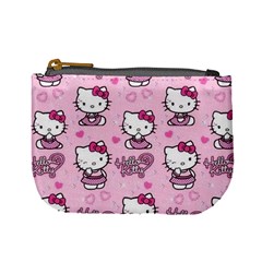 Cute Hello Kitty Collage, Cute Hello Kitty Mini Coin Purse by nateshop