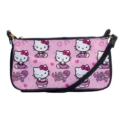 Cute Hello Kitty Collage, Cute Hello Kitty Shoulder Clutch Bag by nateshop