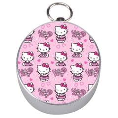 Cute Hello Kitty Collage, Cute Hello Kitty Silver Compasses by nateshop