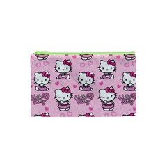 Cute Hello Kitty Collage, Cute Hello Kitty Cosmetic Bag (xs)