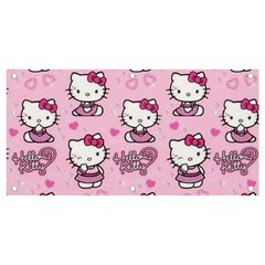 Cute Hello Kitty Collage, Cute Hello Kitty Banner And Sign 4  X 2  by nateshop