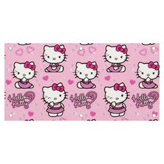 Cute Hello Kitty Collage, Cute Hello Kitty Banner And Sign 6  X 3  by nateshop