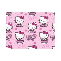 Cute Hello Kitty Collage, Cute Hello Kitty Premium Plush Fleece Blanket (mini) by nateshop