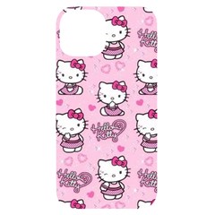 Cute Hello Kitty Collage, Cute Hello Kitty Iphone 14 Black Uv Print Case by nateshop