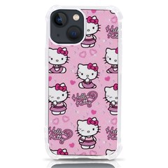 Cute Hello Kitty Collage, Cute Hello Kitty Iphone 13 Mini Tpu Uv Print Case by nateshop