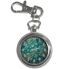 European Pattern, Blue, Desenho, Retro, Style Key Chain Watches by nateshop