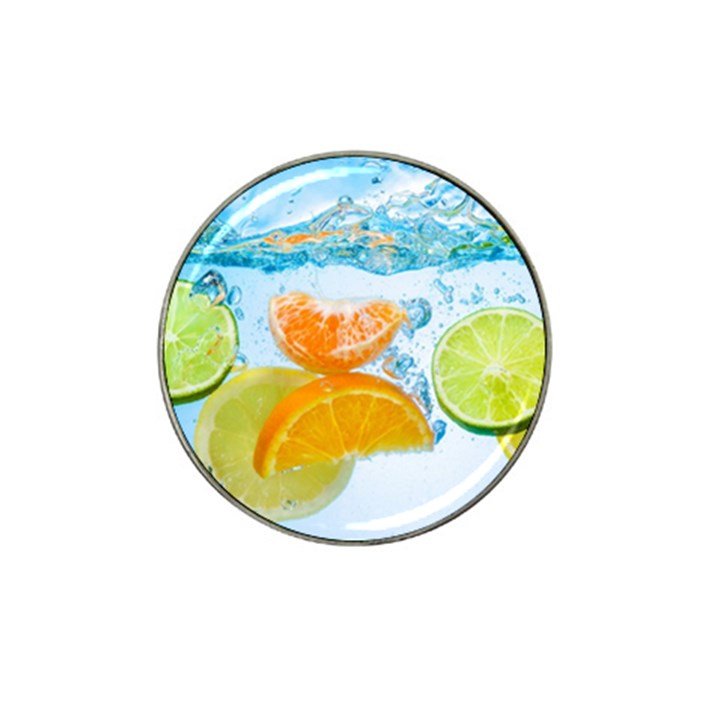 Fruits, Fruit, Lemon, Lime, Mandarin, Water, Orange Hat Clip Ball Marker (4 pack)