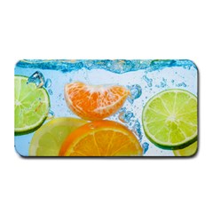 Fruits, Fruit, Lemon, Lime, Mandarin, Water, Orange Medium Bar Mat by nateshop