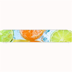 Fruits, Fruit, Lemon, Lime, Mandarin, Water, Orange Small Bar Mat by nateshop