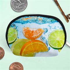 Fruits, Fruit, Lemon, Lime, Mandarin, Water, Orange Accessory Pouch (medium) by nateshop