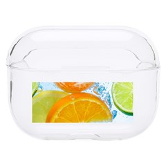 Fruits, Fruit, Lemon, Lime, Mandarin, Water, Orange Hard Pc Airpods Pro Case by nateshop