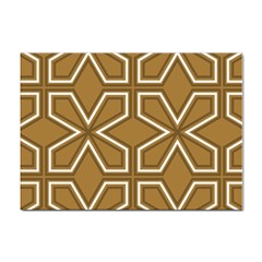 Gold Pattern Texture, Seamless Texture Sticker A4 (10 Pack)