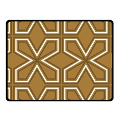 Gold Pattern Texture, Seamless Texture Fleece Blanket (small) by nateshop