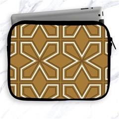 Gold Pattern Texture, Seamless Texture Apple Ipad 2/3/4 Zipper Cases by nateshop