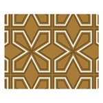 Gold Pattern Texture, Seamless Texture Two Sides Premium Plush Fleece Blanket (Large) 80 x60  Blanket Front