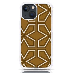 Gold Pattern Texture, Seamless Texture Iphone 13 Mini Tpu Uv Print Case by nateshop