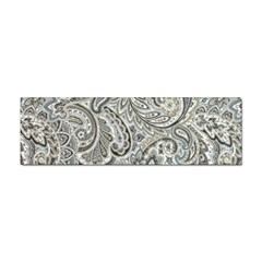 Gray Paisley Texture, Paisley Sticker Bumper (100 Pack)