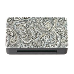 Gray Paisley Texture, Paisley Memory Card Reader With Cf by nateshop