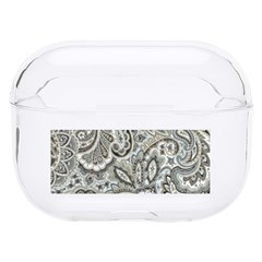 Gray Paisley Texture, Paisley Hard Pc Airpods Pro Case by nateshop