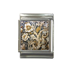 Flower Floral Pattern Floral Digital Spring Flora Botanical Blossom Bloom Vintage Italian Charm (13mm) by Maspions