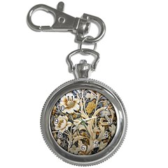 Flower Floral Pattern Floral Digital Spring Flora Botanical Blossom Bloom Vintage Key Chain Watches