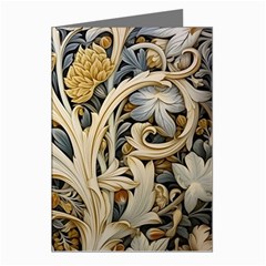 Flower Floral Pattern Floral Digital Spring Flora Botanical Blossom Bloom Vintage Greeting Cards (pkg Of 8)