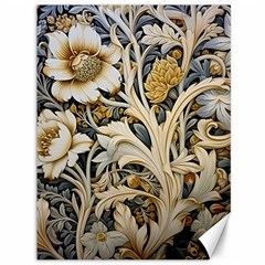 Flower Floral Pattern Floral Digital Spring Flora Botanical Blossom Bloom Vintage Canvas 36  X 48 