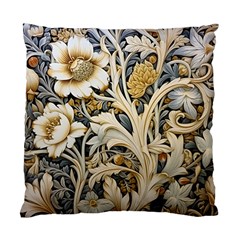 Flower Floral Pattern Floral Digital Spring Flora Botanical Blossom Bloom Vintage Standard Cushion Case (one Side)