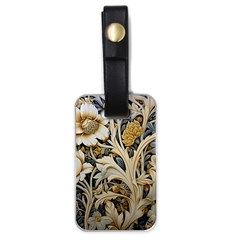 Flower Floral Pattern Floral Digital Spring Flora Botanical Blossom Bloom Vintage Luggage Tag (one Side)